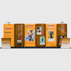 Portable Exhibit Display 3m x 6m - Model 17.