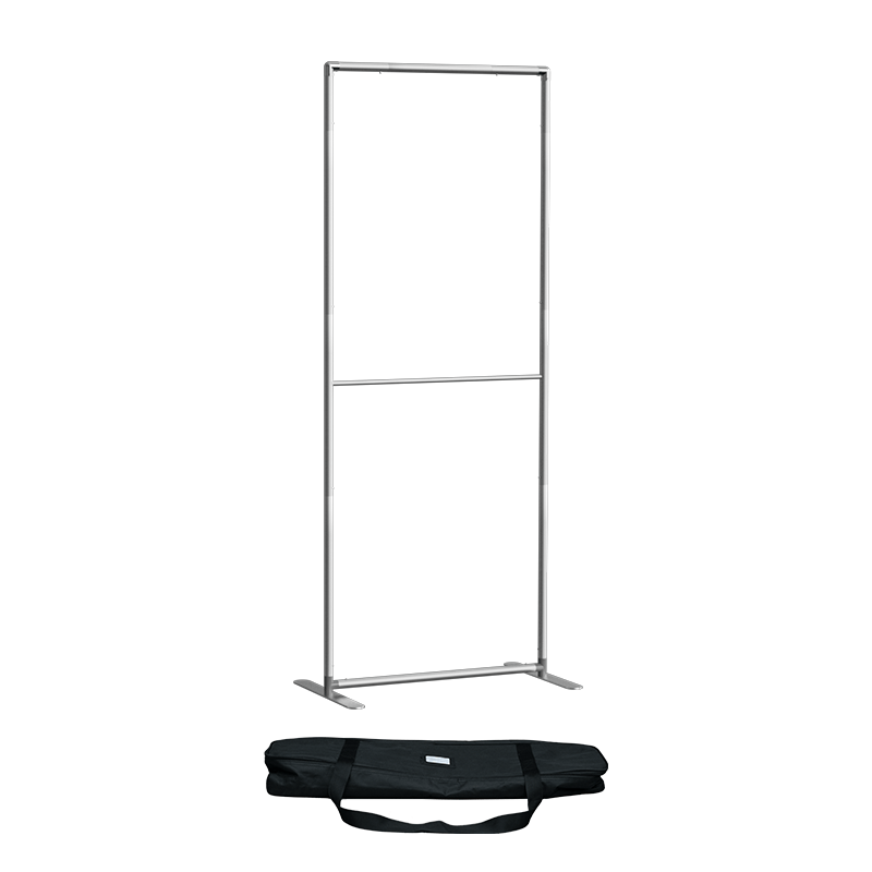 Portable Exhibit Display with Straight Corners.