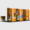 Portable Exhibit Display 3m x 6m - Model 17.