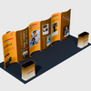 Portable Exhibit Display 3m x 6m - Model 17.