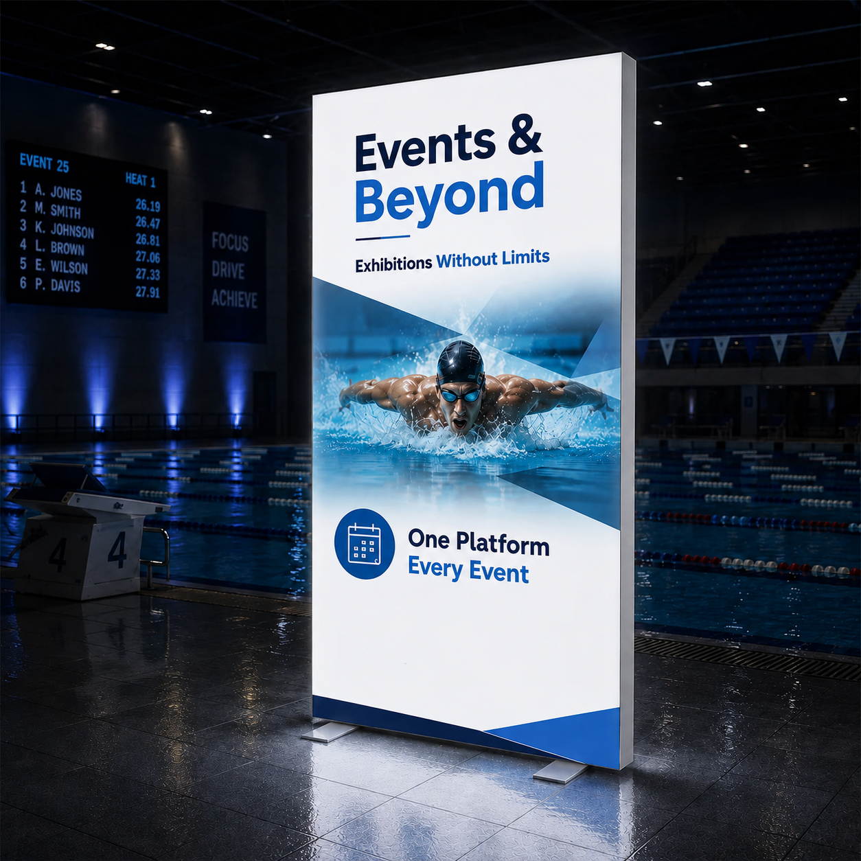 Backlit SEG Fabric Display Frame - 80mm Depth Aluminum Profile
