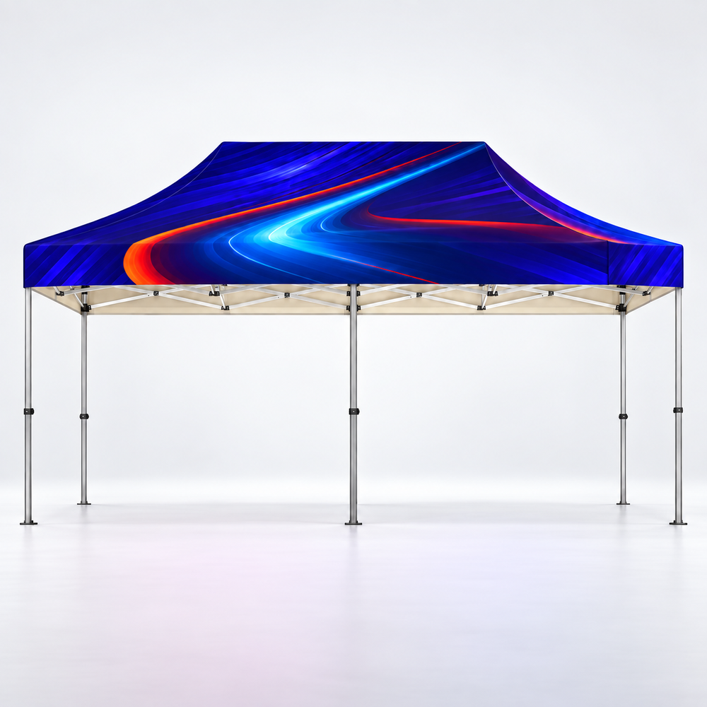 10x20 Lighted Canopy Tent