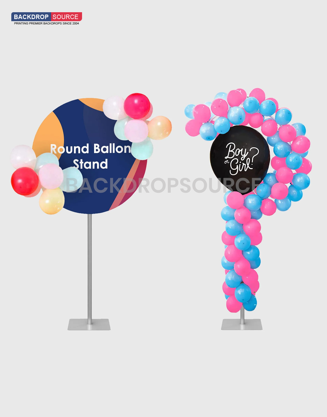 Aluminium Balloon Stand / Question Mark Balloon Stand