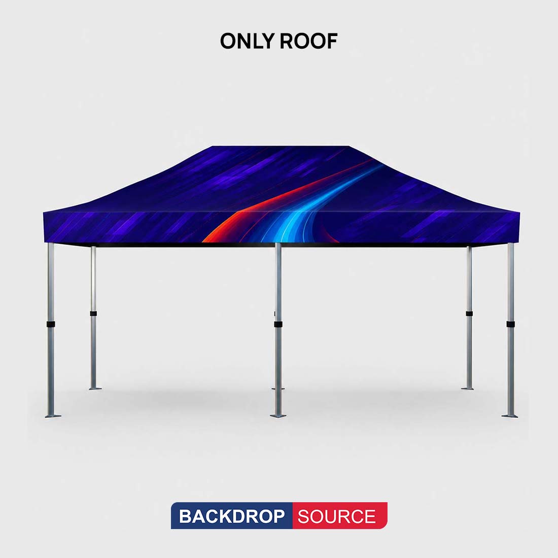 Heavy Duty Fabric Canopy Tent – 6m W x 3m H