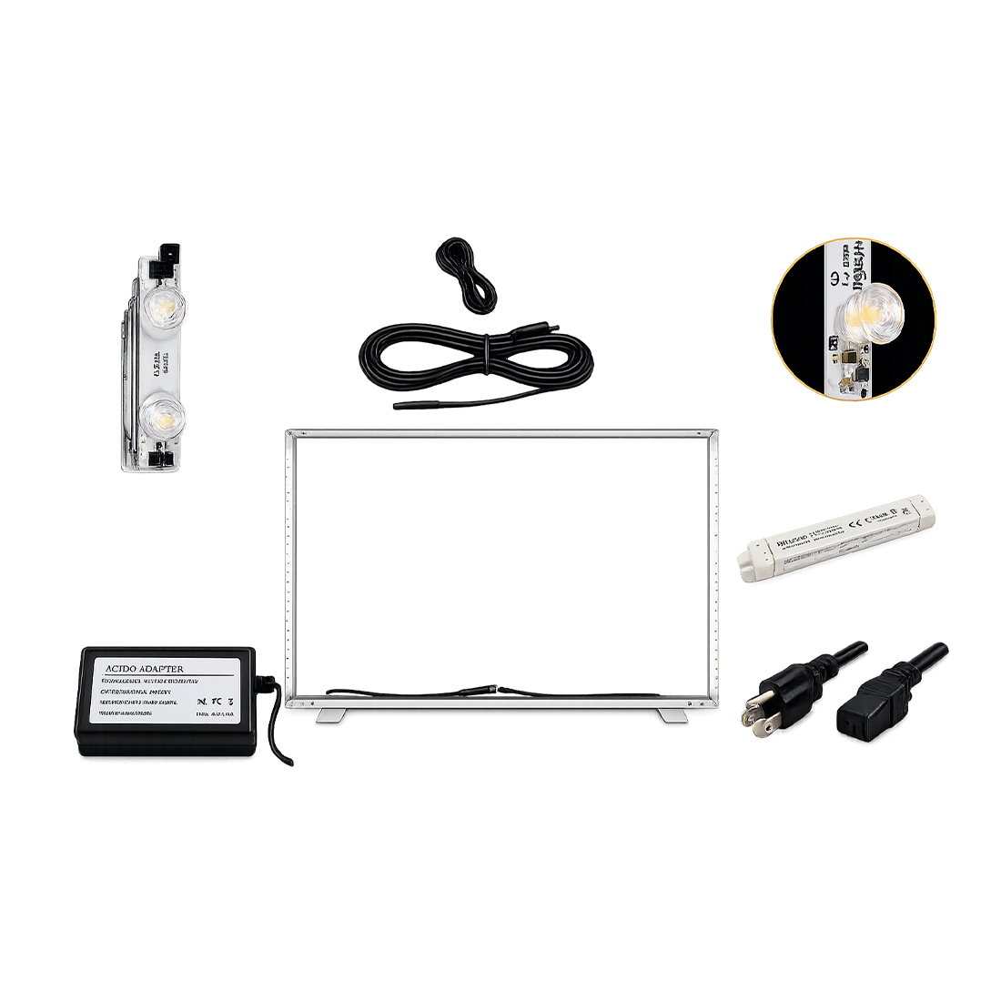 Backlit Rectangle Hanging Banner