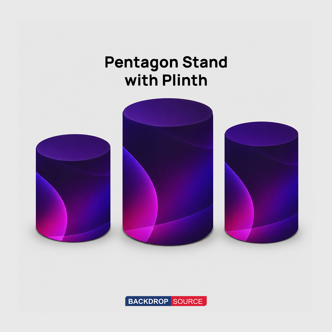 Pentagon  Stand with Plinth