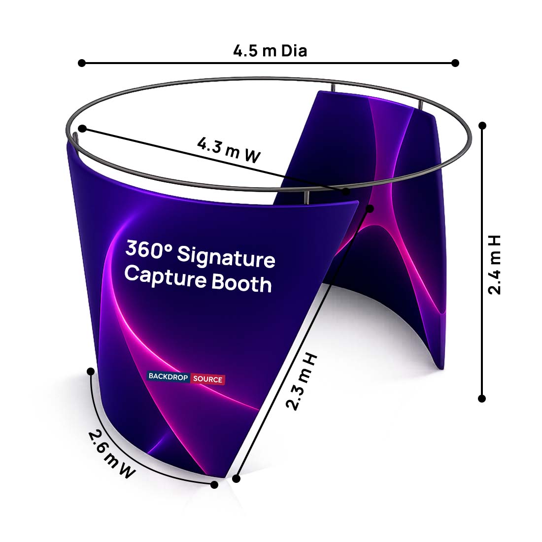 360° Signature Capture Booth