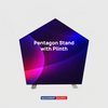 Pentagon  Stand with Plinth