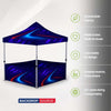 Heavy Duty Fabric Canopy Tent – 2m W x 3m H