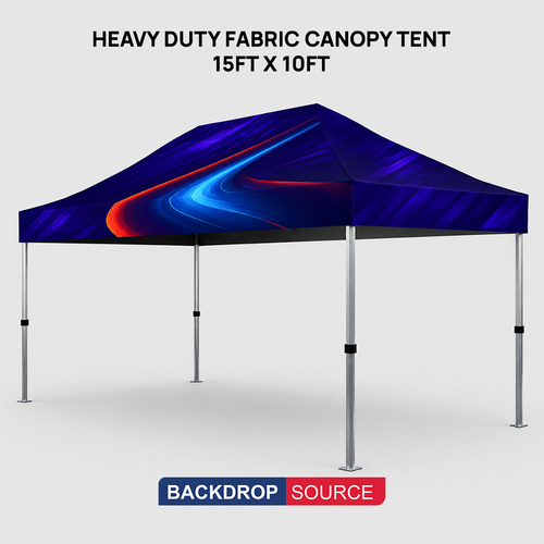 Heavy Duty Fabric Canopy Tent – 4.5m x 3m