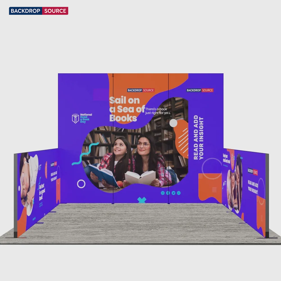 Foldable SEG  Exhibition Display - Model 3