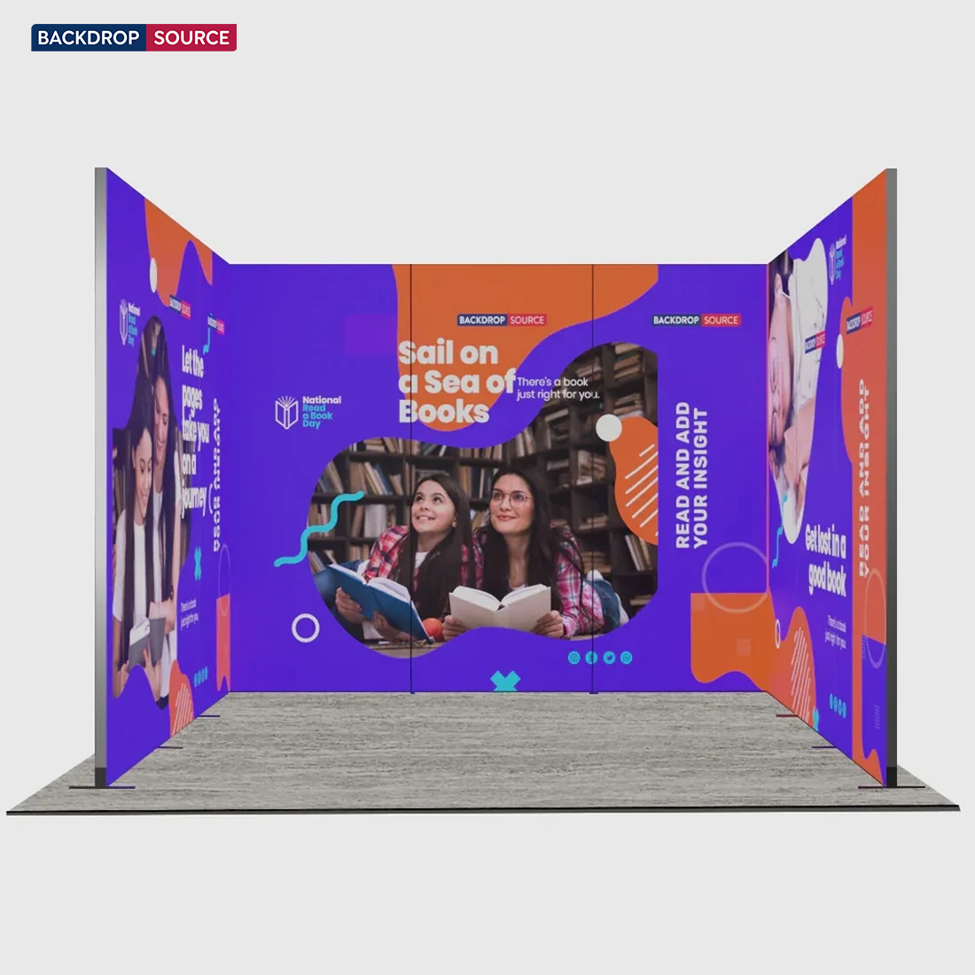Foldable SEG Exhibition Display - Model 6