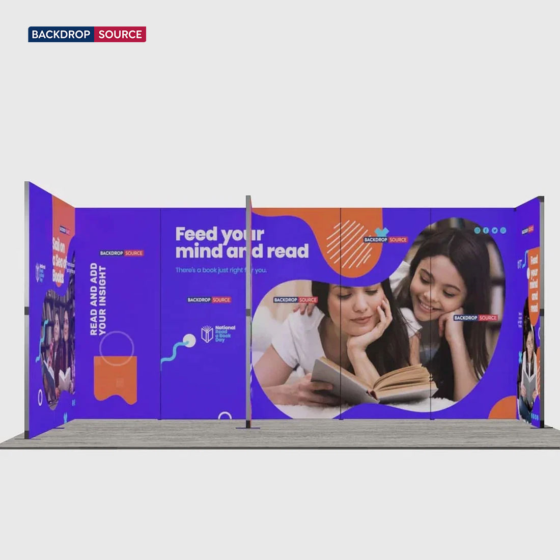 Foldable SEG  Exhibition Display - Model 15