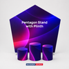 Pentagon  Stand with Plinth