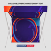 Collapsible Fabric Market Canopy Tent