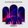 Arch Party Sets with Plinth - Model 1