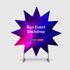 Sun Design Event Backdrop
