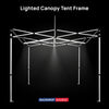 Lighted Canopy Tent Frame