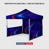 Heavy Duty Fabric Canopy Tent – 3m W x 3m H