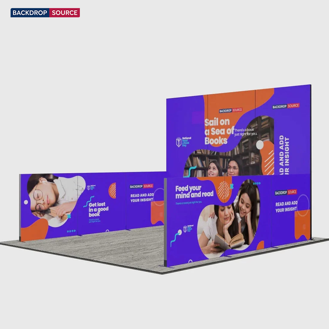 Foldable SEG  Exhibition Display - Model 3