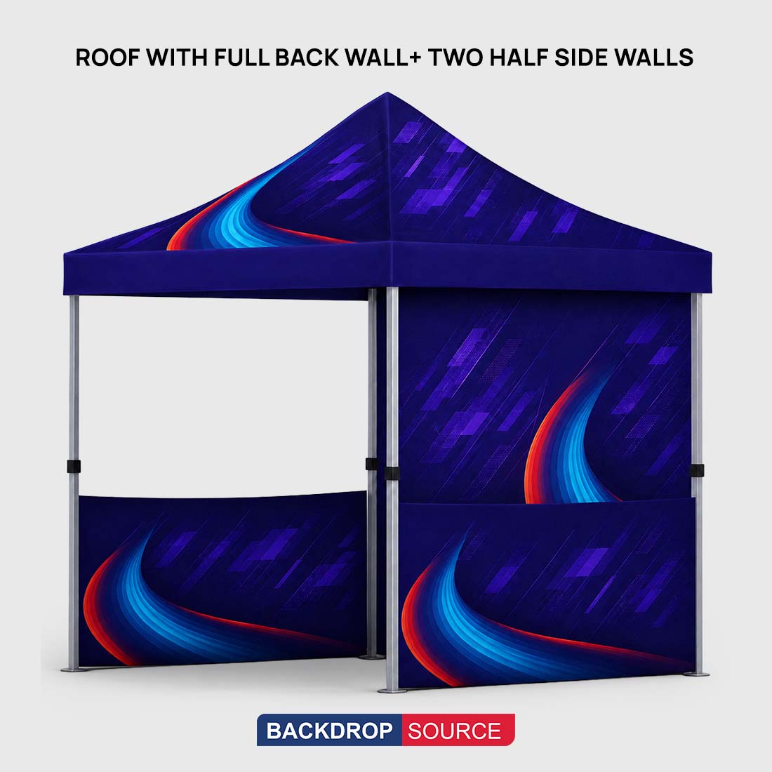 Heavy Duty Fabric Canopy Tent – 2m W x 3m H