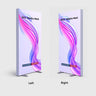 Non-Backlit SEG Fabric Media Wall - 1m W x 2m H