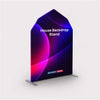 House Shaped Customized Backdrop Stand