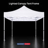 Lighted Canopy Tent Frame