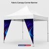 Fabric Canopy Corner Banner