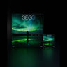 3x3m Backlit SEG Booth Kit with Tall & Short Lightbox Walls