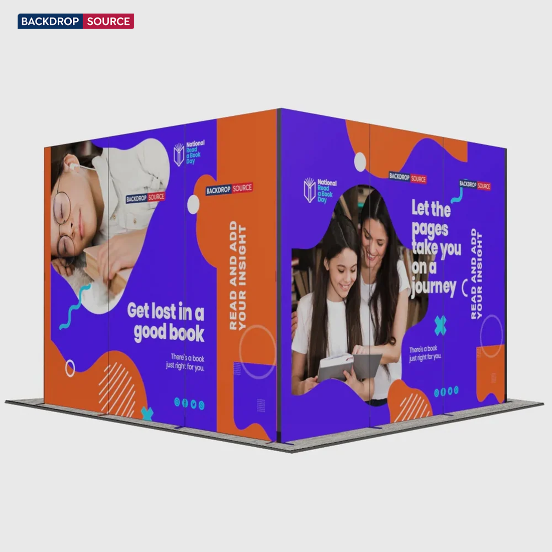 Foldable SEG Exhibition Display - Model 6