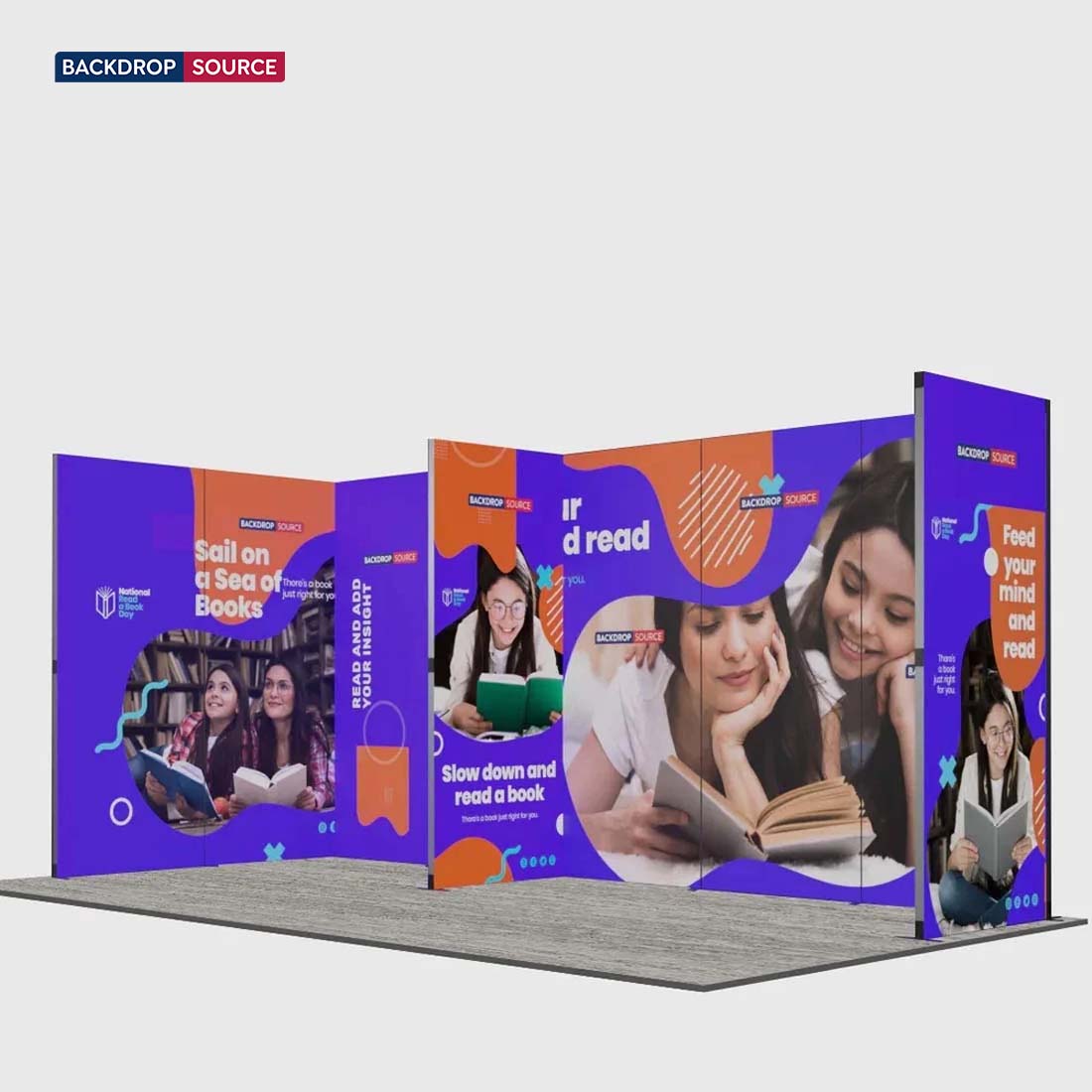 Foldable SEG  Exhibition Display - Model 15
