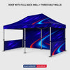 Heavy Duty Fabric Canopy Tent – 6m W x 3m H