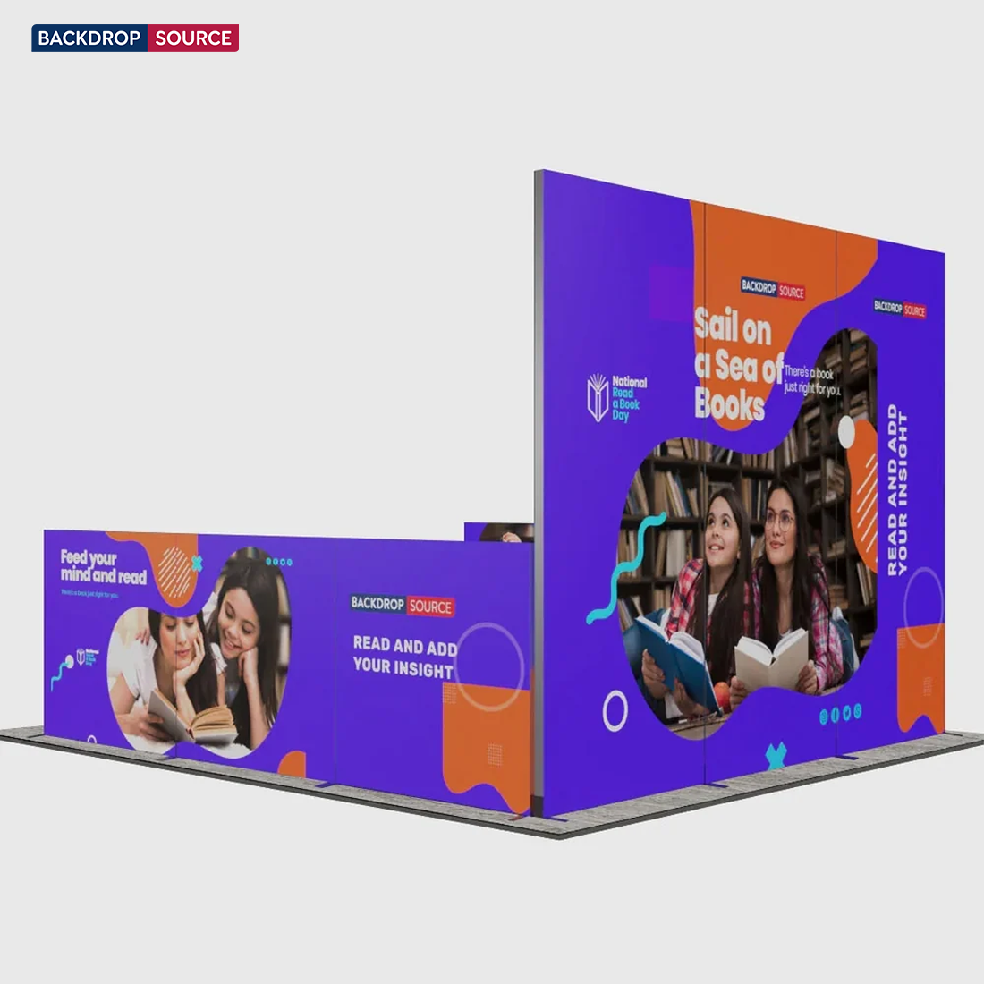 Foldable SEG  Exhibition Display - Model 3