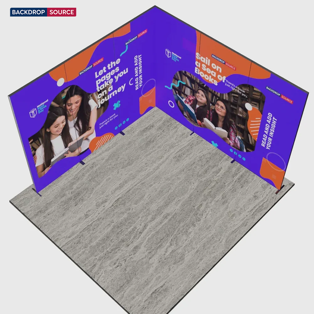 Foldable SEG Exhibition Display - Model 5