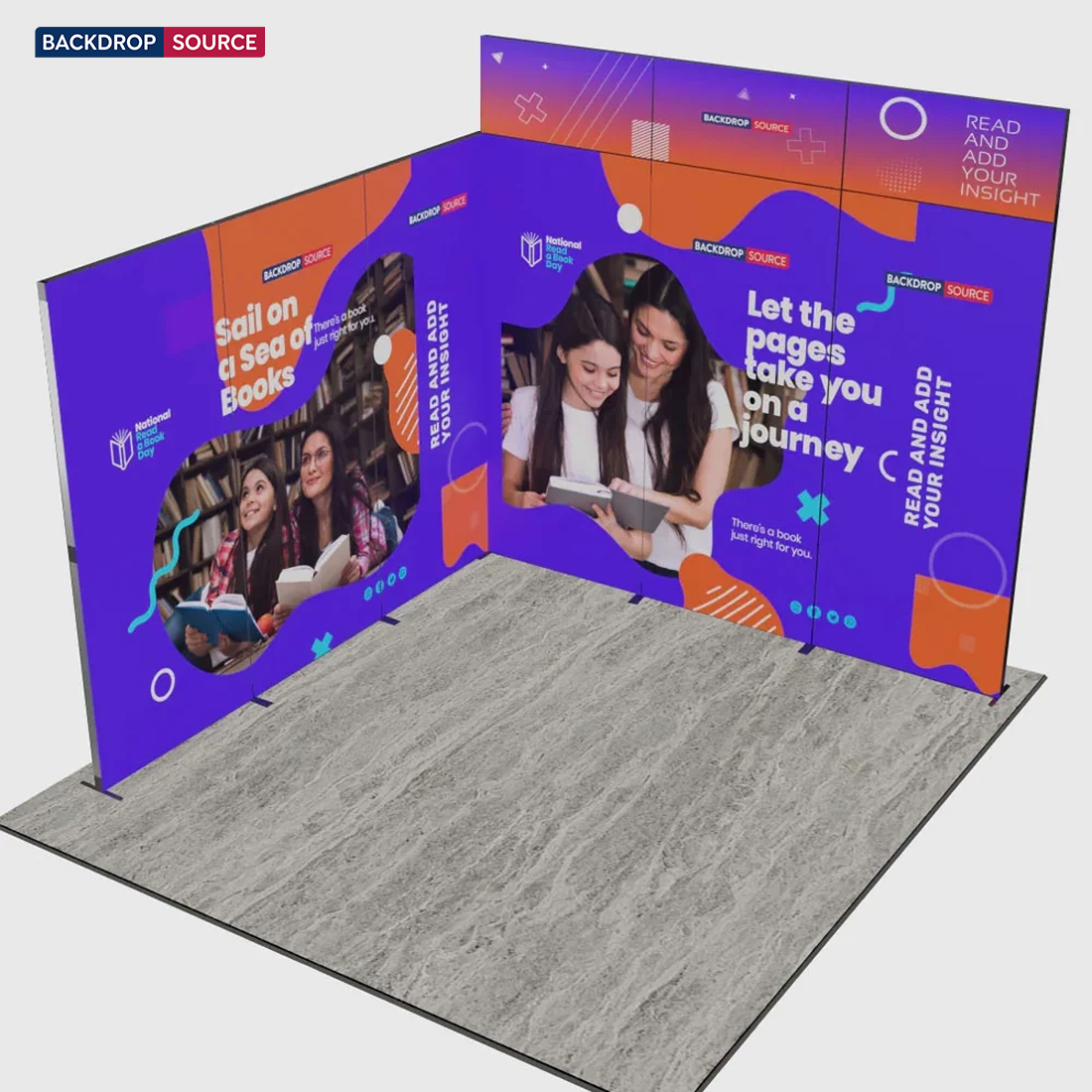 Foldable SEG Exhibition Display - Model 7