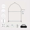 House Shaped Customized Backdrop Stand