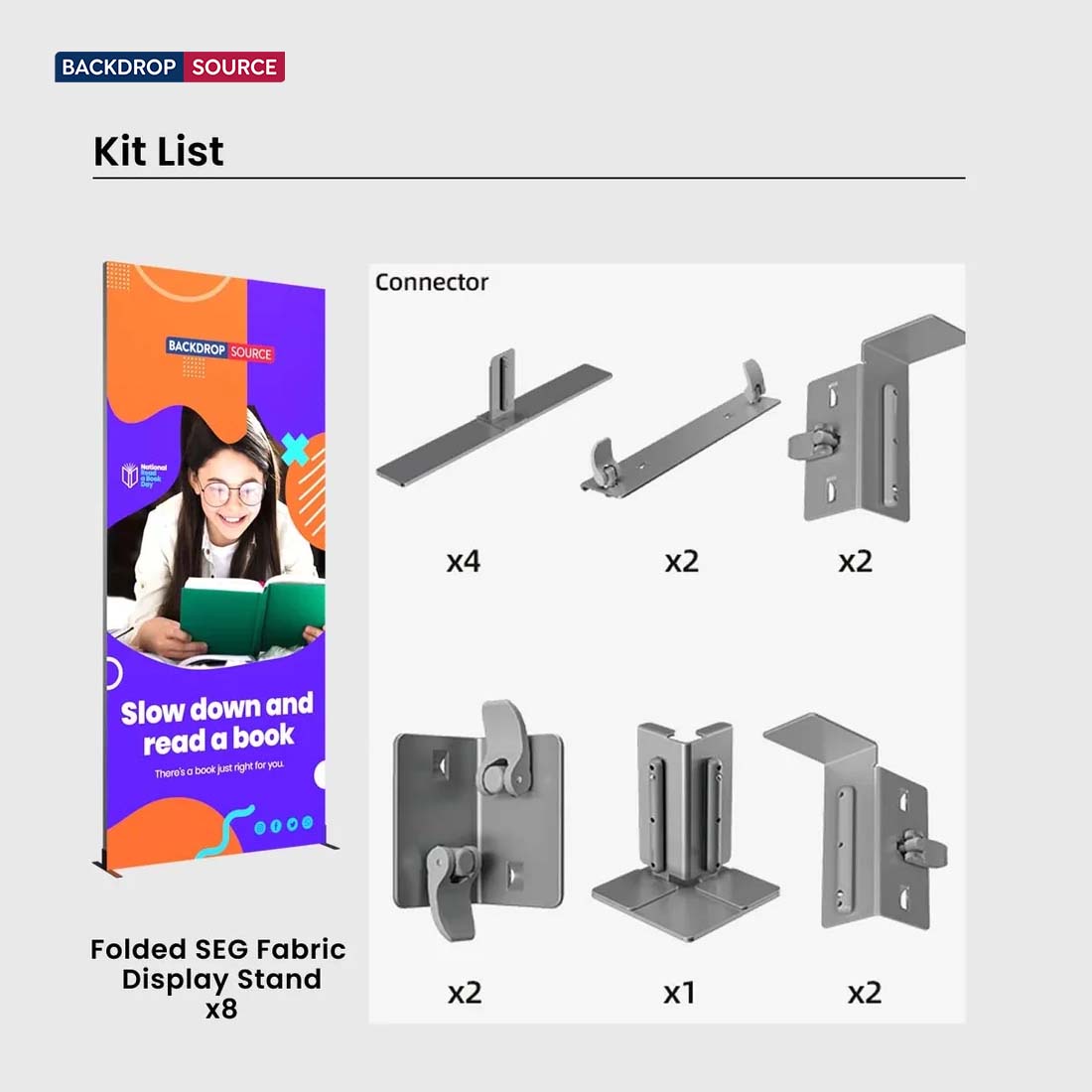 Foldable SEG  Exhibition Display - Model 17