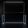 3x3m Backlit SEG Three-Wall Booth Kit with 2 Sidewalls