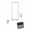 SEG Fabric Media Wall - 0.85m W x 2m H