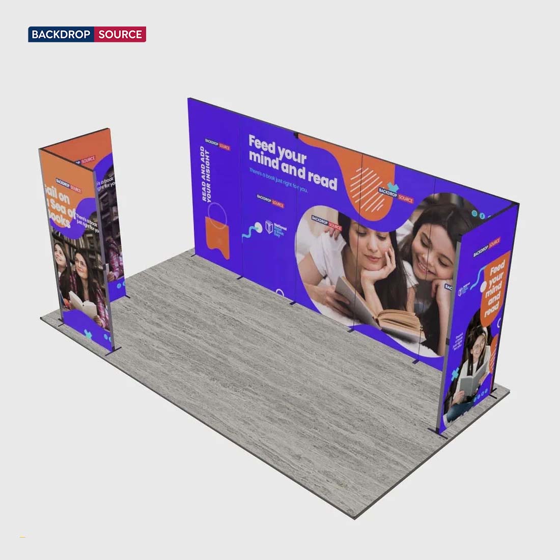 Foldable SEG  Exhibition Display - Model 18