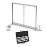 Non-Backlit SEG Fabric Media Wall - 2.5m W x 2.5m H