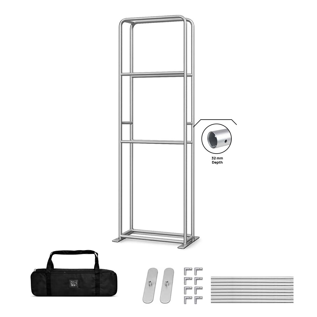 3D Vertical Column Display