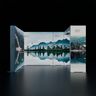 4.5x3m Backlit SEG Booth Kit with L-Arches & 4 Sidewalls