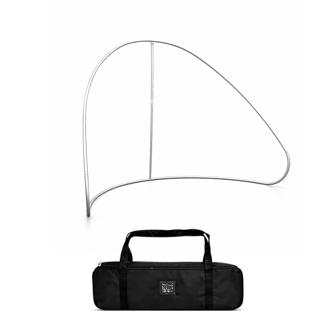 Semi-Circle Meeting Pod Fabric Display
