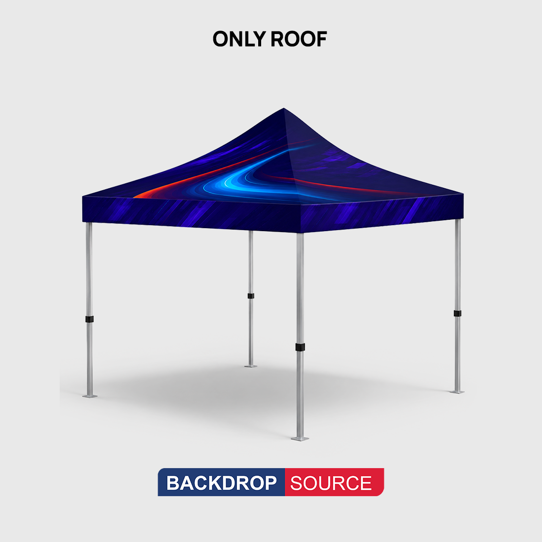 Heavy Duty Fabric Canopy Tent – 3m W x 3m H