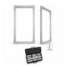 Non-Backlit Wall-Mounted SEG Fabric display - 40mm Depth
