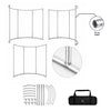 Custom 180° Curved Enclosure Wall