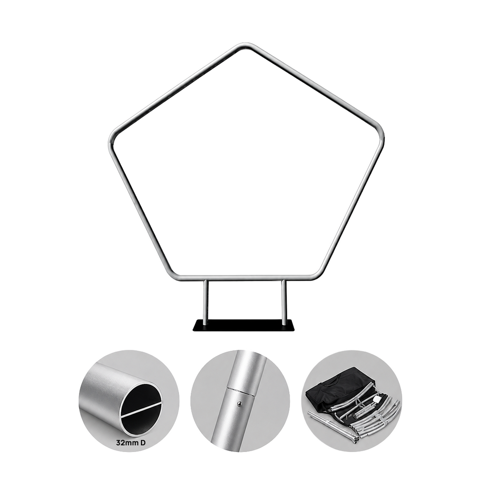 Pentagon  Stand with Plinth