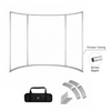 180° Curved Fabric Exhibition Booth Wall